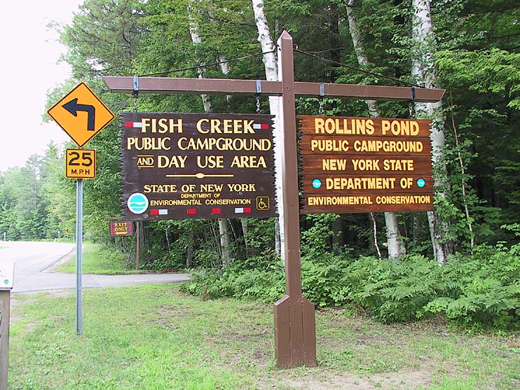 Entrance Signs on Route 30
